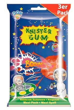 dok Knister gum sprakšķošās košļājamās gumijas, 30 g